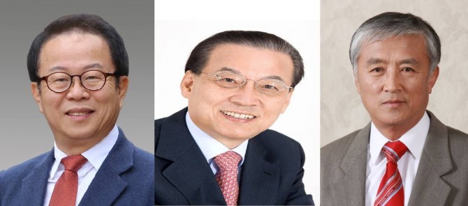 오준호 KAIST 교수(왼쪽부터), 이희국 LG 상근고문, 정연호 한국원자력연구원 정책연구원 - (주)동아사이언스 제공